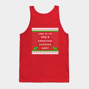 This Is My Ugly Christmas Shirt Tank Top